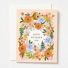 If you leave all the fields blank, you will have blank mother's day cards. Floral Bouquet Mother S Day Card Paper Source