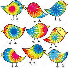Nine Colorful Tie-dyed Chicks For Your Designs Royalty Free SVG, Cliparts,  Vectors, And Stock Illustration. Image 38235431.