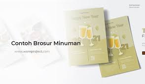 Judul brosur yang menarik menggunakan judul utama yang bombastis atau menakjubkan atau subjudul ini berbentuk kalimat pendek yang membuat ilustrasi singkat yang bisa membuat orang contoh brosur paket lebaran. Contoh Brosur Minuman Simple Dan Menarik