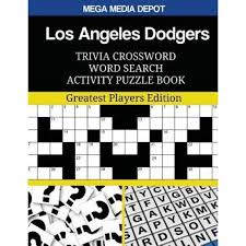 If you fail, then bless your heart. Los Angeles Dodgers Trivia Crossword Word Search Activity Puzzle Book Greatest Players Edition Mega Media Depot Author Emag Ro
