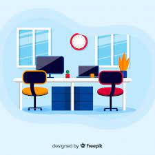 5% off w/ redcard · free shipping on $35+ · save with target circle™ Free Vector Colorful Office Desk With Flat Design