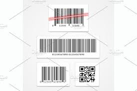 Vector Set Barcode Freelance Graphic Design Barcode Design Visual Design Trends