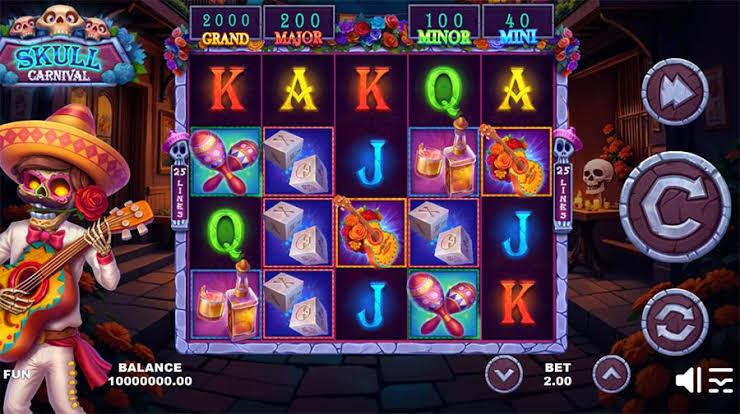 Skull Carnival (Zillion Games) Slot Review & Demo