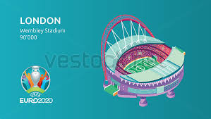 For the best possible experience, we recommend using chrome, firefox or microsoft edge. Uefa Euro 2020 Stadiums London Wembley Stadium Football Soccer Stadium Vector Background Vestock