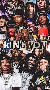 Follow the vibe and change your wallpaper every day! King Von Wallpaper Wallpaper Sun