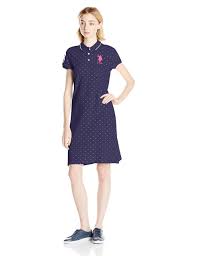 U S Polo Assn Juniors Polka Dot Pique Polo Dress Polo Dress Fashion Outfits Dresses