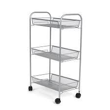 ^$^store better homes and gardens medium wire basket with chalkboard, black store hello. 5 Drawer Rolling Storage Cart With Plastic Drawers Gold Brickseek