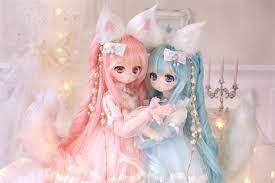 Cute anime boys,girls and anything in between. Twinning Anime Dolls Cute Dolls Bjd Dolls Girls