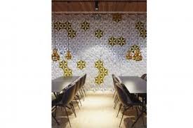 abstracta airflake kantoorinrichting wandpanelen gordijnen