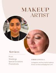 Be like sey I no need makeup artist again"