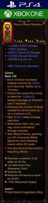 Diablo 3 - Nintendo Switch - Unmodded Primal - 3X Ring Of Royal Grandeur |  Ebay
