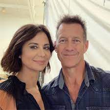 Catherine Bell On Instagram Look Who I Found Jamesdenton Photo Shoot Today In La For Good Witch The Good Witch Series Catherine Bell Hallmark Good Witch