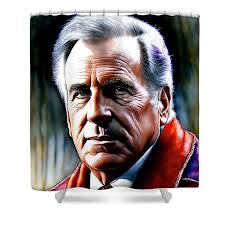 Brad Nessler NCAA Sportscaster Shower Curtain