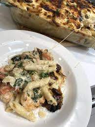 Shrimp Chicken Tuscan Ziti Recipe Recipes Chicken Recipes Food