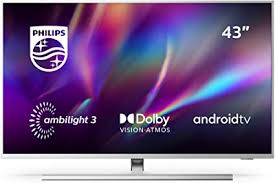 Mit unseren umrechnungstool können sie ganz einfach 43 zoll in cm umrechnen. Philips Tv Ambilight 43pus8505 12 43 Zoll Led Tv 4k Uhd P5 Perfect Picture Engine Dolby Vision Dolby Atmos Hdr 10 Sprachassistent Android Tv Hellsilber Modelljahr 2020 Amazon De Heimkino Tv Video