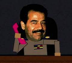 He first appeared in south park in the season two episode, terrance and phillip in not without my anus. Saddam Hussein South Park Love Interest Wiki Fandom