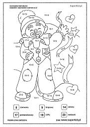 Portal czas dzieci poleca ogromny wybór kolorowanek i malowanek dla wszystkich dzieci. Kolorowanki Matematyczne Motywy Od 1 Do 10 Superkid