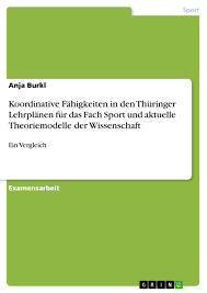 19 das zns umfasst gehirn und rückenmark. Koordinative Fahigkeiten In Den Thuringer Diplomarbeiten24 De Diplomarbeiten24 De