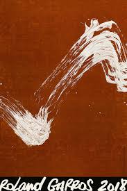 Le programme du premier jour. 2018 Roland Garros Poster Fabienne Verdier