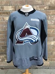 Browse colorado avalanche authentic and breakaway jerseys made of lightweight and breathable. Reebok Edge 3 0 Pro Stock Colorado Avalanche Practice Jersey Grey 5151 Hockey Apparel Jerseys Socks