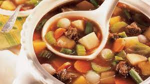 Old Fashioned Beef Vegetable Soup Recipe Beef Soup Recipes Healthy Recipes Vegetable Soup Recipes