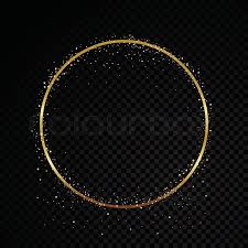 Pngtree offers black frame png and vector images, as well as transparant background black frame clipart images and psd files. Round Sparkle Golden Frame Glitter Stock Vector Colourbox