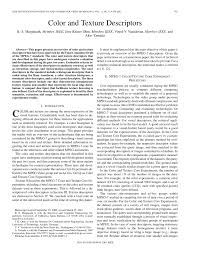 The three primary colors, red, green and blue, are made by mixing the highest intensity of the desired color with the lowest intensities of the other two Pdf Color And Texture Descriptors