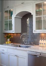 Elsewhere, we have long wooden plank floor boards that give the space some color and warmth. Shiny Tile Backsplash Nbizococho