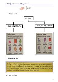Matematik Tingkatn 2 Bab 4 Poligon Membalik Buku Halaman 1 12 Anyflip