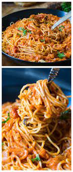 Spicy Tomato Cream Pasta Spicy Southern Kitchen Recipe Recipes Italian Recipes Tomato Cream Pasta