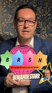 Get ready to shop, laugh, and connect! 🛍️😂, At 2:00 PM this Saturday, the  fabulous @benjaminstarrmedia is hosting the hilarious launch of the BRSN:  The Buy Rainbow Shopping Network!, Live from ...