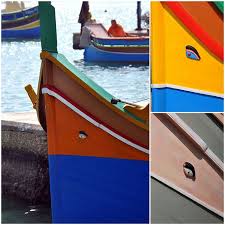 Les Yeux Porte Bonheur Sur Les Bateaux De Marsxklokk A Malte Malte Bateaux Bateau