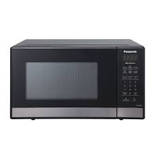 This lets you bake and roast, giving your food a rich oven flavor. Panasonic 9 Cuft Black Stainless Steel Microwave Nn Sb438 Target