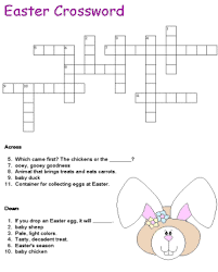 Create and print your own crosswords, word searches, and more. Easter Crossword Puzzles