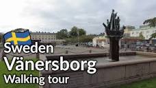 Sweden, walking tour of Vänersborg [4K 60fps] - YouTube