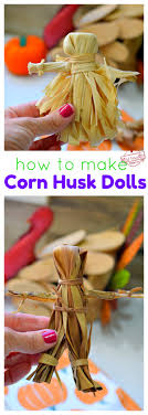 Soak the corn husks in warm water for a few hours. How To Make Corn Husk Dolls Kid Friendly Things To D0