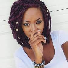 The two box braids, which are essentially just very tight. Braided Hairstyles For Black Girls With Short Hair Images Braids For Short Hair Hair Styles Box Braids Hairstyles