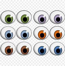 Pipe the eyes and add the pupil. Printable Eyes Png Image With Transparent Background Toppng