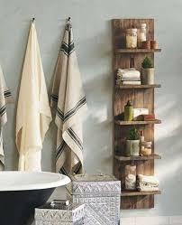 In this case, the wooden shelves add some rustic flair to the spotless bathroom. Best Bathroom Wall Shelves Design Ideas For Your Home