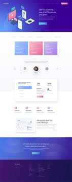 Inner Centexus Full Preview Best Landing Page Design Web Template Design Website Design Layout