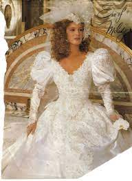 A wide variety of abito sposa options are available to you, such as feature, fabric type, and supply type. 70s Bridal Fashion 1980s Wedding Dress Eve Of Milady Wedding Dresses Wedding Dresses 80s