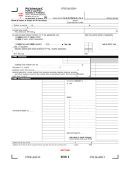 If you run your own business, you'll generally need to complete an irs schedule c. Fillable Form Pa 40 C Pa Schedule C Profit Or Loss From Business Or Profession Sole Proprietorship Printable Pdf Download