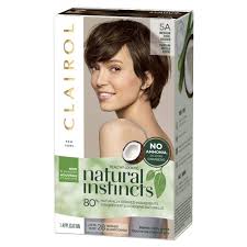 This wavy medium hairstyle has a side parting with the hair brushed backwards and to the sides. Amazon Com Clairol Natural Instincts Hair Color Medium Cool Brown 5a 1 Ea Chemical Hair Dyes Beauty Personal Care