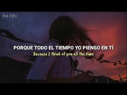 Lua Pienso En Ti Sub English Letra Youtube Pensando En Ti Letras Youtube