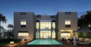 فيلا الفخامة مخطط البناء 749 متر مربع 6 غرف نوم Modern Floor Plans House Styles Mansions