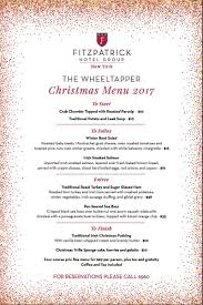 It has been our annual st. Fitzpatrick Hotels On Twitter Our Chefs Have Been Busy Creating The Perfect Festive Feast For Christmas Day Both Our Restaurants Check Out Our Christmas Day Menus For Each Of Our Hotels What S