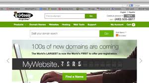 How To Buy A Domain Name And Setup With Godaddy Youtube