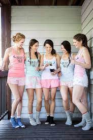 What To Wear To A Winter Bachelorette Party Guest Style Mywedding Alternative Bachelorette Party Ideas Bachelorette Party Guest Bridesmaid Pajama Set