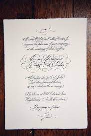 Classic Calligraphy Invitation By Emily Canter Hand Lettering Inspiration Hand Lettering Letterpress Wedding Invitations