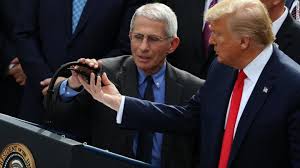Anthony fauci is pushing back on donald trump in a big way, calling shenanigans on a new campaign ad that makes it look like the good doc is endorsing the prez. Brinna Keilar Questions Fauci Over Picture With President Trump Cnn Video